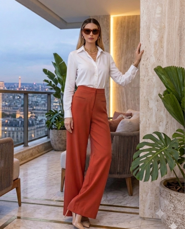 Calça Alfaiataria Valentino