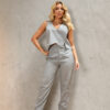 Conjunto decote V Linho - Image 7