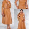 Vestido Mídi PU com Cinto - Image 5