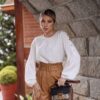 Blusa Viscolinho com Botões