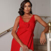 Vestido de Linho com Flor - Image 2
