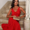 Vestido de Linho com Flor - Image 3