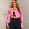 Casaqueto Cropped Flor Porma