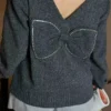 Blusa Tricot Laço Costas DS - Image 2