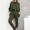 Conjunto Malha Tricot Blusa Ampla - Image 16