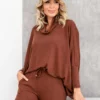 Conjunto Malha Tricot Blusa Ampla - Image 12