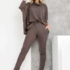 Conjunto Malha Tricot Blusa Ampla - Image 7