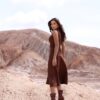 Vestido de Suede com Cinto - Image 4