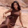 Vestido de Suede com Cinto - Image 2