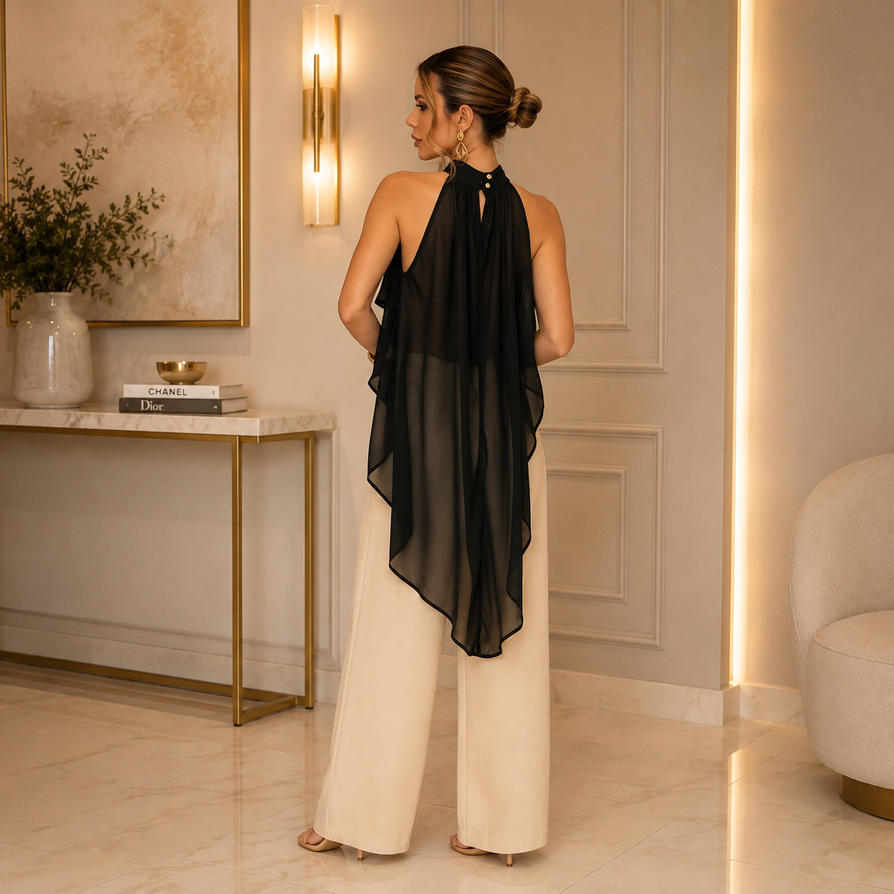 Blusa Ampla nas Costas - Imagem 8