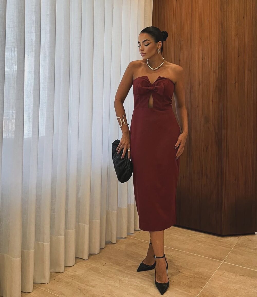 Vestido Alfaiataria Laço DL - Imagem 10
