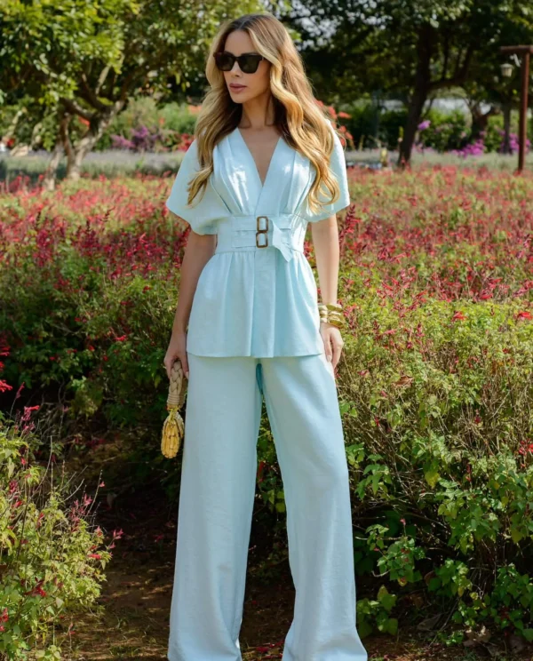 Calça Social Pantalona Sensoriale