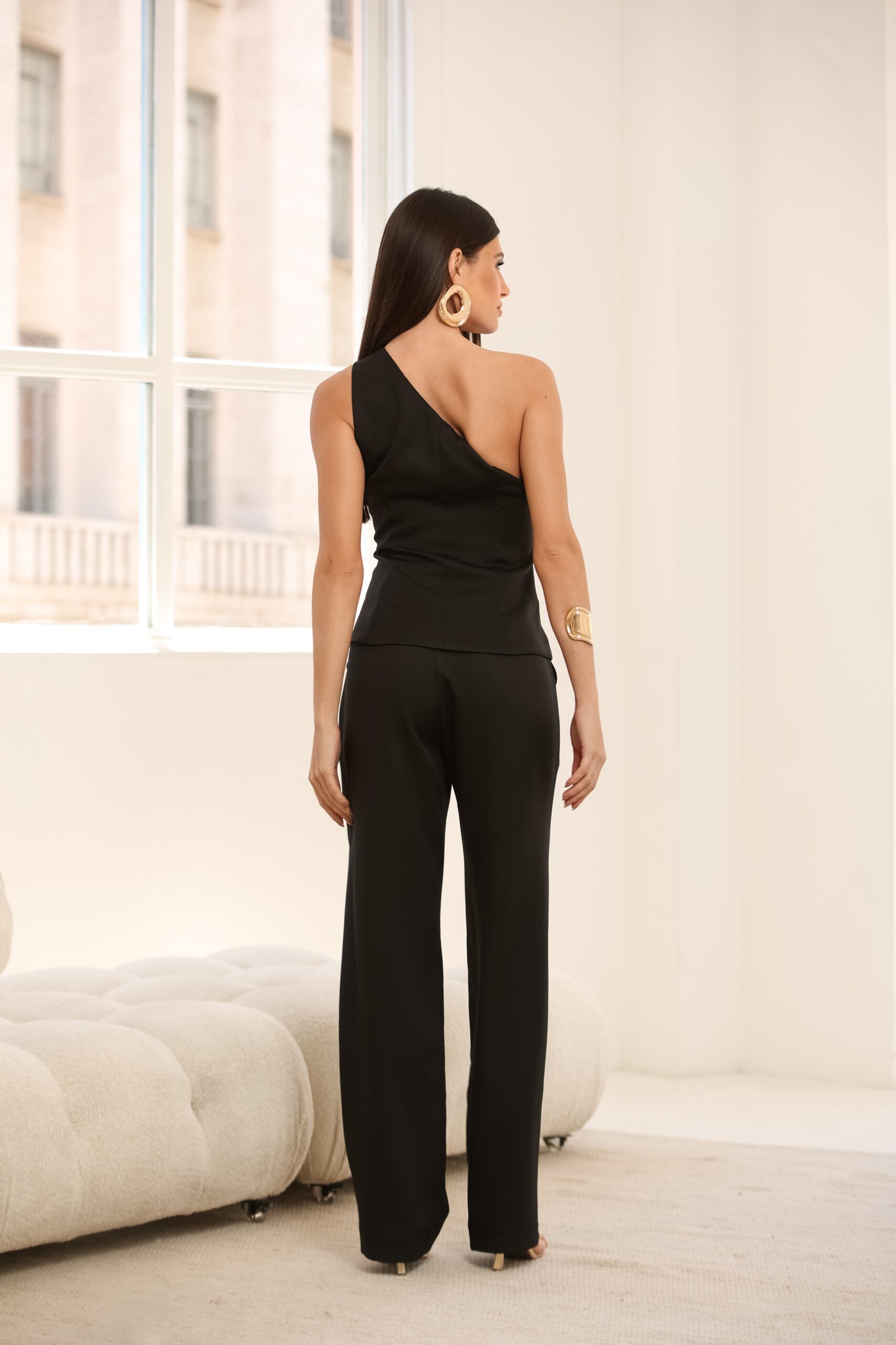 Conjunto Blusa Ombro Só Botões - Imagem 8