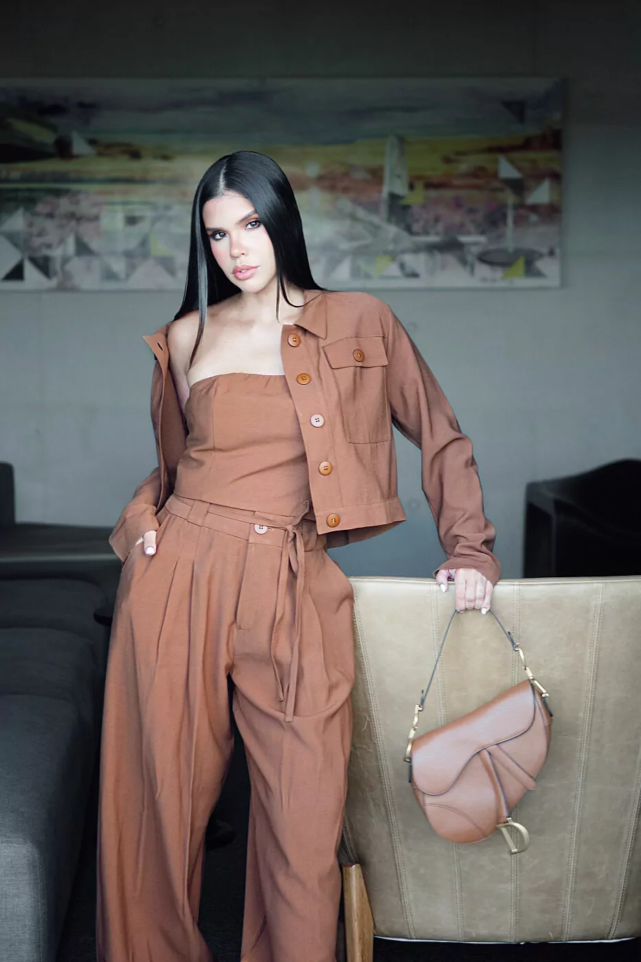 Conjunto Tomara que Caia Ballon Três Peças - Imagem 6