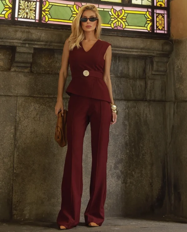 Conjunto Alfaiataria Pantalon Miss