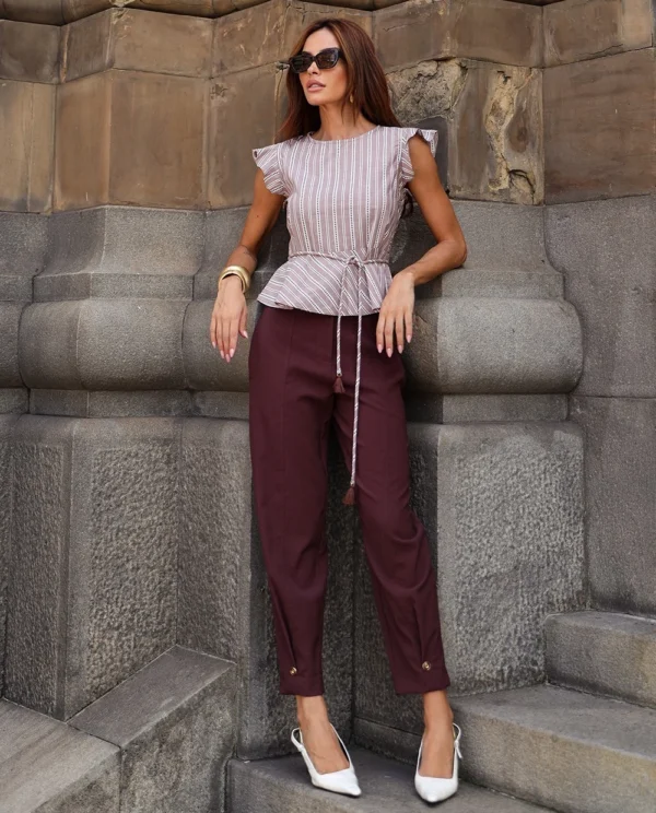 Calça Cenoura Alfaiataria Benedetto