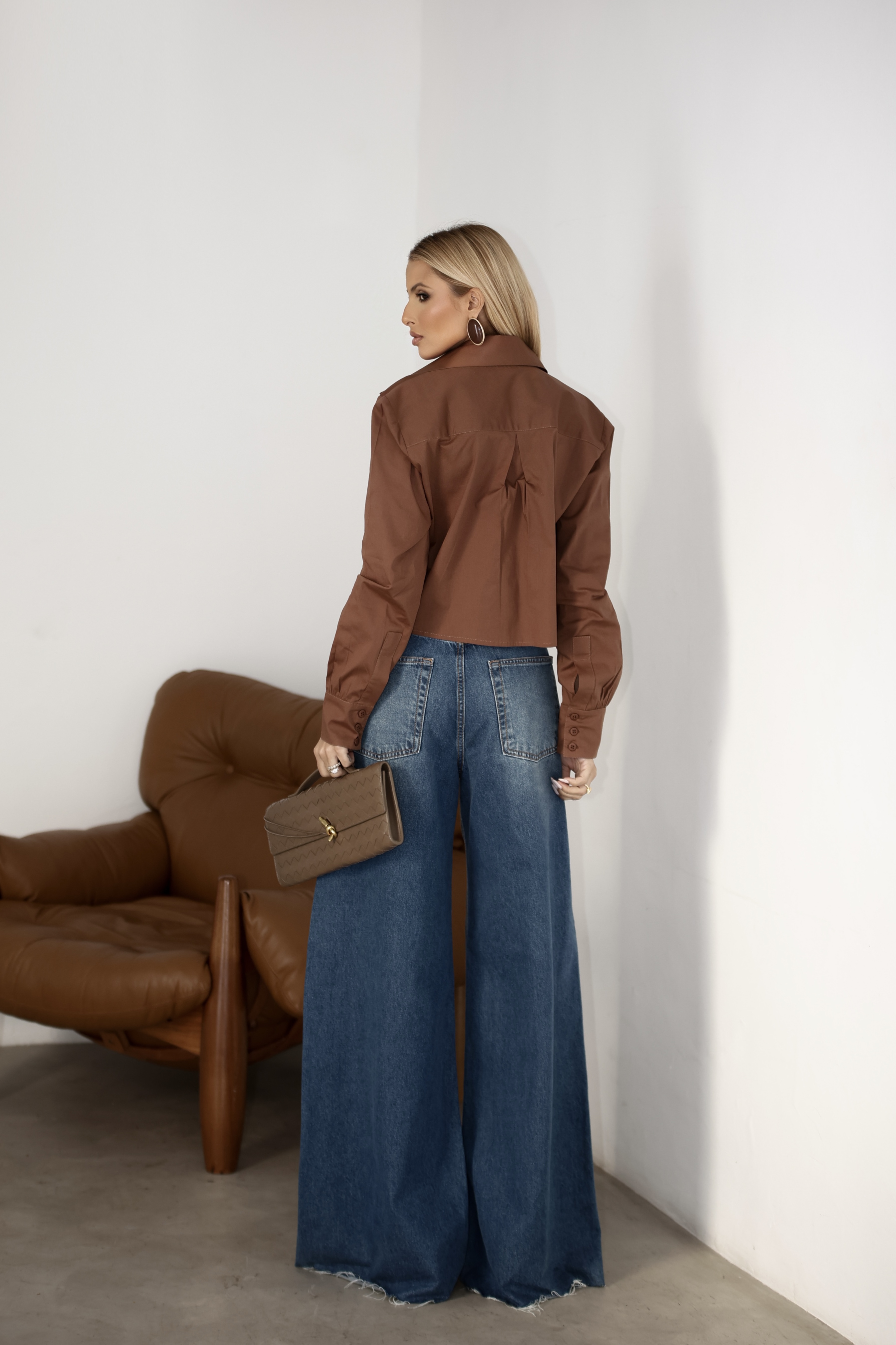 Camisa Cropped Algodão SL - Imagem 6