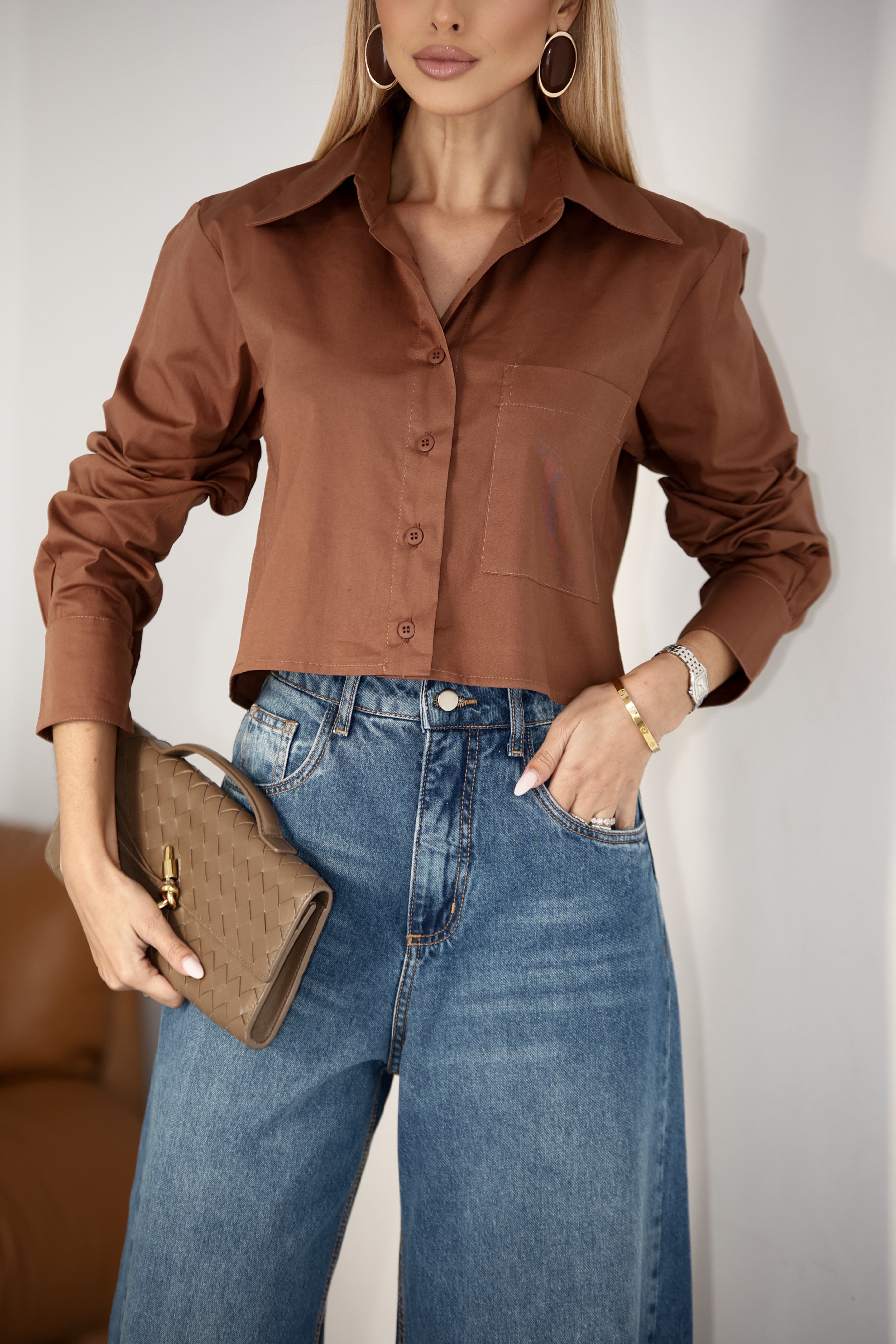Camisa Cropped Algodão SL - Imagem 5